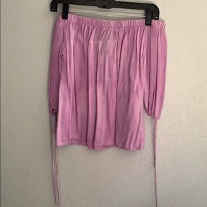 off the shoulder blouse